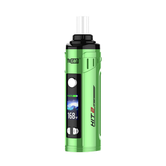 Yocan Hit 2 Dry Herb Vaporizer - Green
