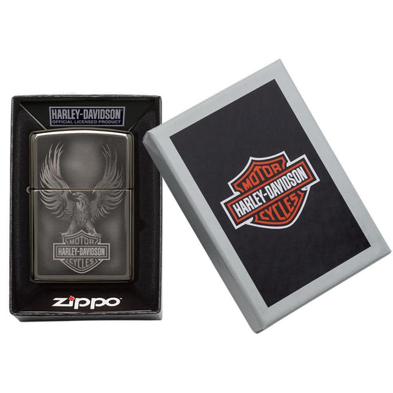 Zippo Lighter - Harley Davidson Eagle Soars