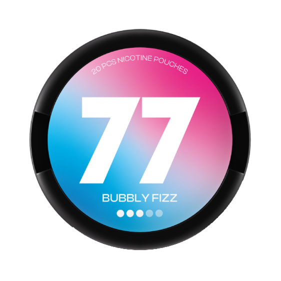 77 Nicotine Pouches Bubbly Fizz - 20mg