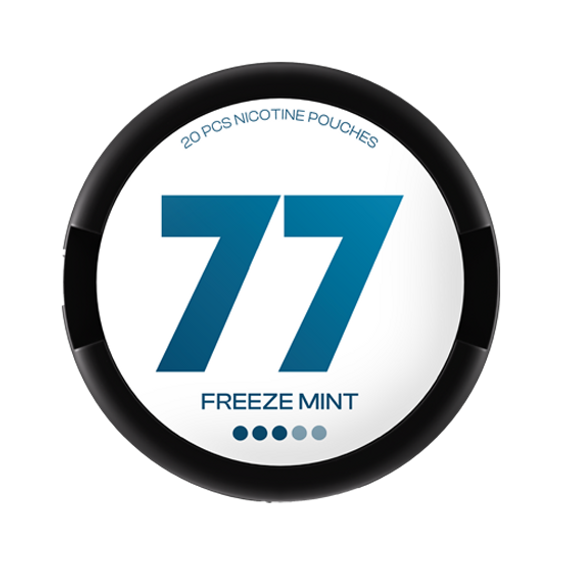 77 Nicotine Pouches Freeze Mint - 20mg