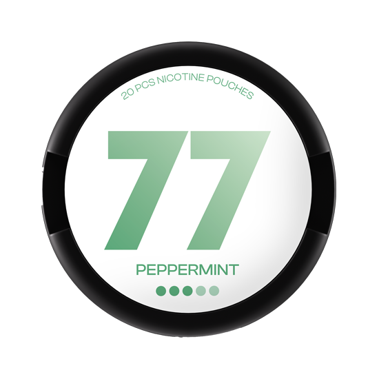 77 Nicotine Pouches Peppermint - 20mg