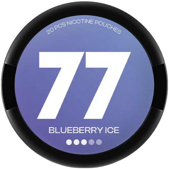 77 Ice Nicotine Pouch Bundle 10mg (5 Pack)