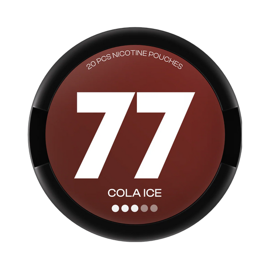 77 Nicotine Pouches Cola Ice - 20mg