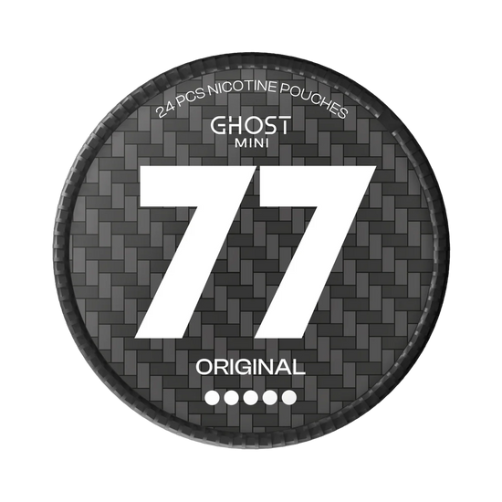 77 Ghost Mini Nicotine Pouches Original - 20mg