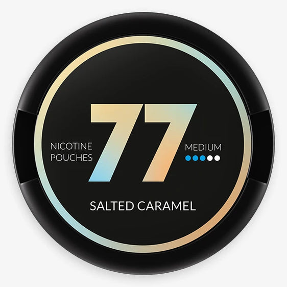 77 Nicotine Pouches Salted Caramel 10mg - 5 Pack