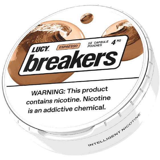 Lucy Breakers Nicotine Pouches Espresso - 5 Pack