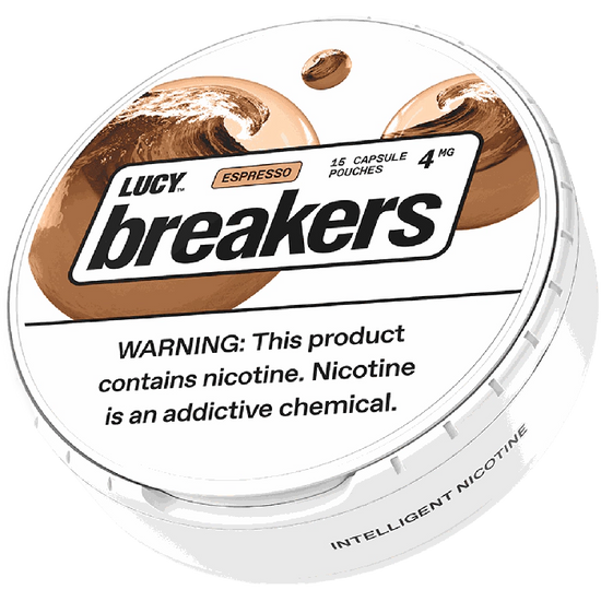 Lucy Breakers Nicotine Pouches Espresso - 5 Pack