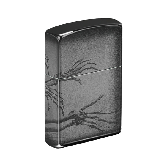 Zippo Lighter - Zombie Skeletons Black Finish