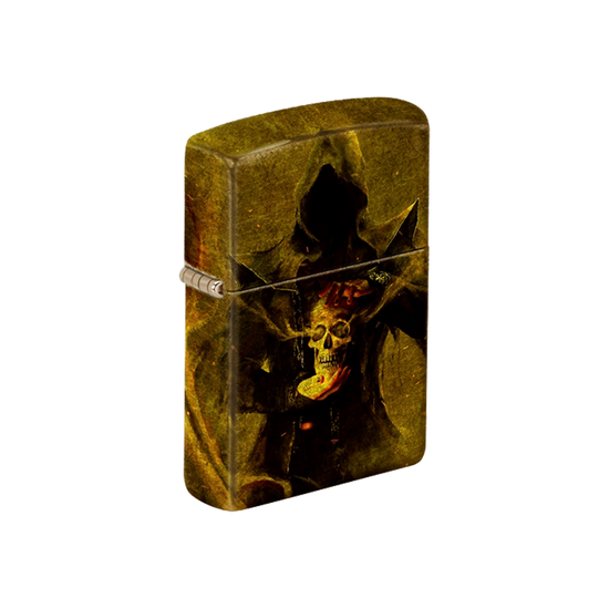 Zippo Lighter - Grim Reaper Has Your Head
