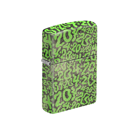 Zippo Lighter - 420 All Overprint