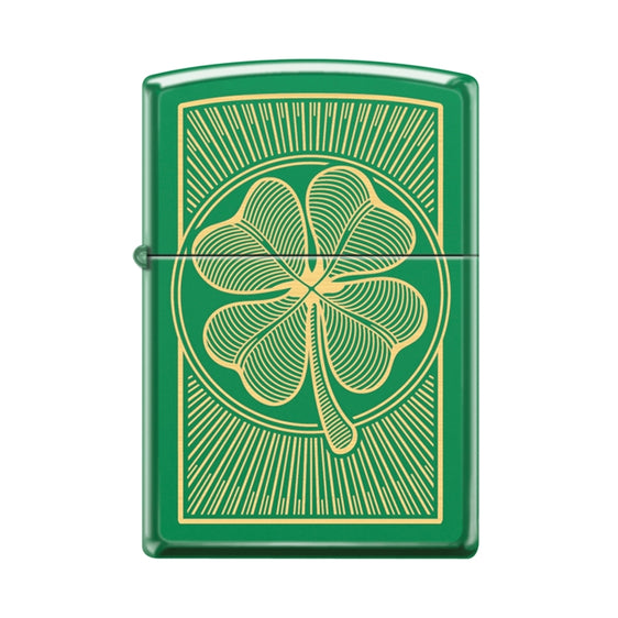 Zippo Lighter - Vintage Shamrock