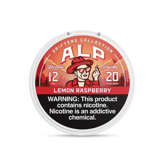 ALP Drifters Lemon Raspberry Nicotine Pouches (5 Pack) - 12mg