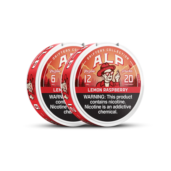 ALP Drifters Lemon Raspberry Nicotine Pouches (5 Pack)