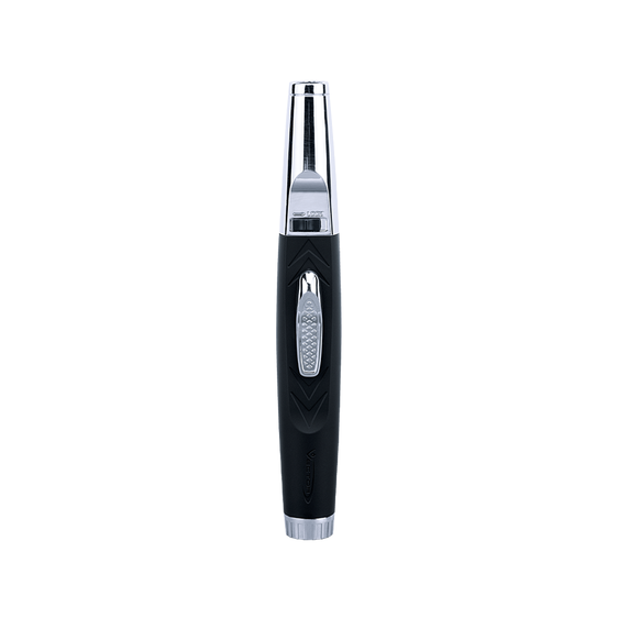 Vector Avenger Single Torch Lighter - Black Rubber Matte