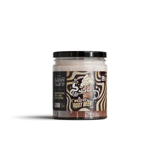 Beamer Candle Co. Smoke Odor Killer Candles - 7 oz F*#k3d Up Root Beer