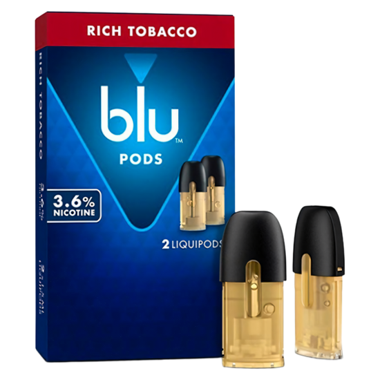 Blu Pods Gold Rich Tobacco 3.6% - 2 Pack