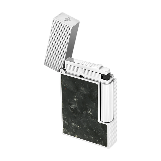 S.T. Dupont Ligne 2 Savoir-Faire Popote Lacquered Lighter — Black