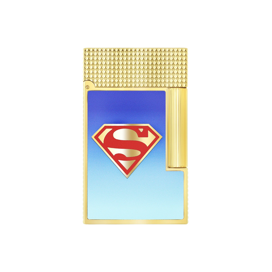 S.T. Dupont Line 2 Perfect Ping Superman Lighter