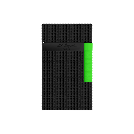 S. T. Dupont Lighter Fluo Le Grand - Black & Green