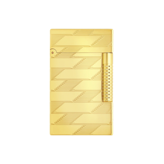 S. T. Dupont Lighter Fluo Le Grand - Fire X Yellow Gold