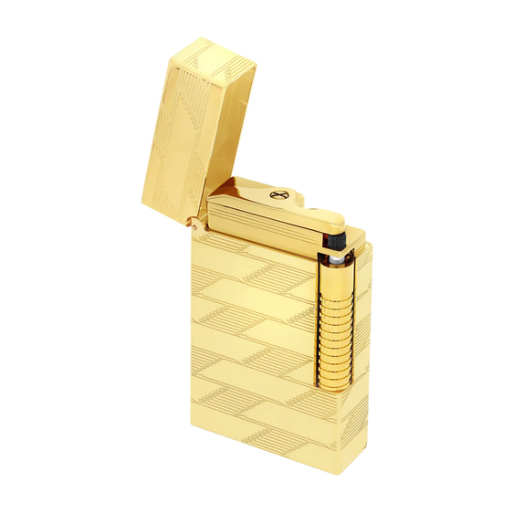 S. T. Dupont Lighter Fluo Le Grand - Yellow Gold
