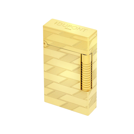S. T. Dupont Lighter Fluo Le Grand - Yellow Gold