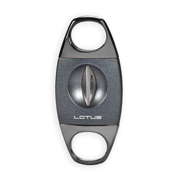 Lotus Jaws Serrated V-Cut Cigar Cutter - Gunmetal