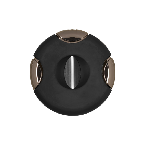 Lotus Meteor V-Cut Cigar Cutter - Black