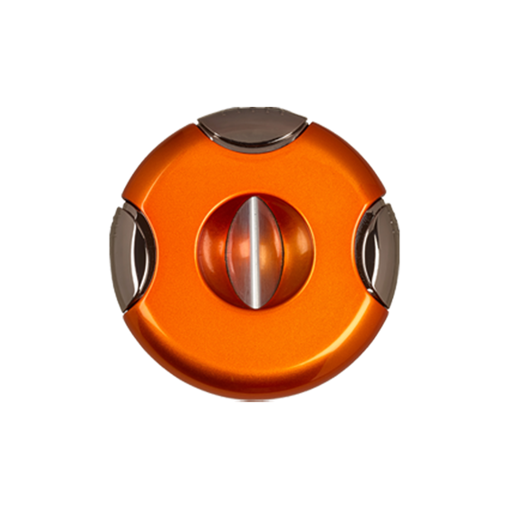 Lotus Meteor V-Cut Cigar Cutter - Orange