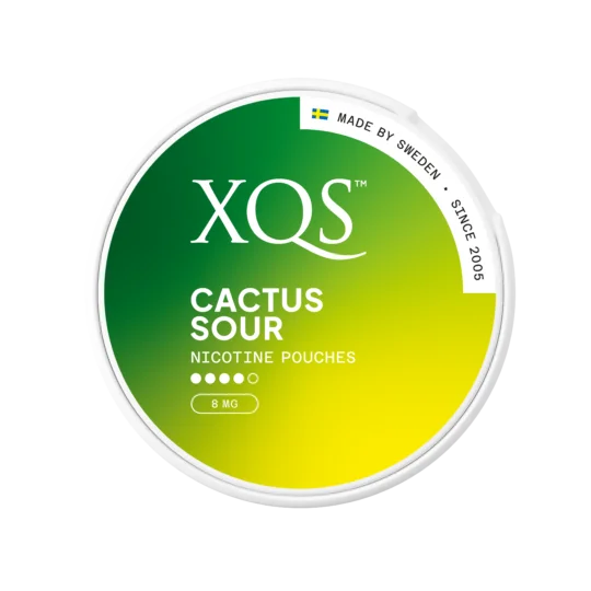 XQS Nicotine Pouches Cactus Sour - 8MG