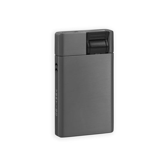 Vertigo Carrera Flat Flame Torch Lighter - Gunmetal