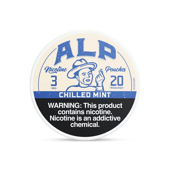 Alp Nicotine Pouches Chilled Mint - 5 Pack