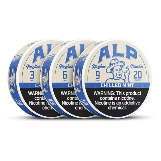 Alp Nicotine Pouches Chilled Mint - 5 Pack