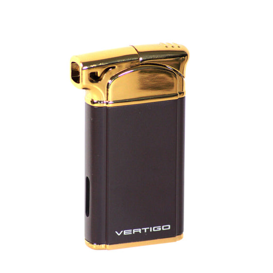 Vertigo Crosby Pipe Flame Lighter - Brown