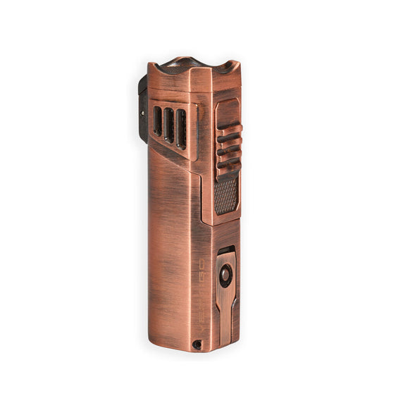 Vertigo Crown Quad Flame Torch Lighter - Copper
