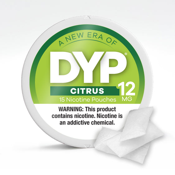 Dyp Nicotine Pouches Citrus - 5 Pack - 12mg