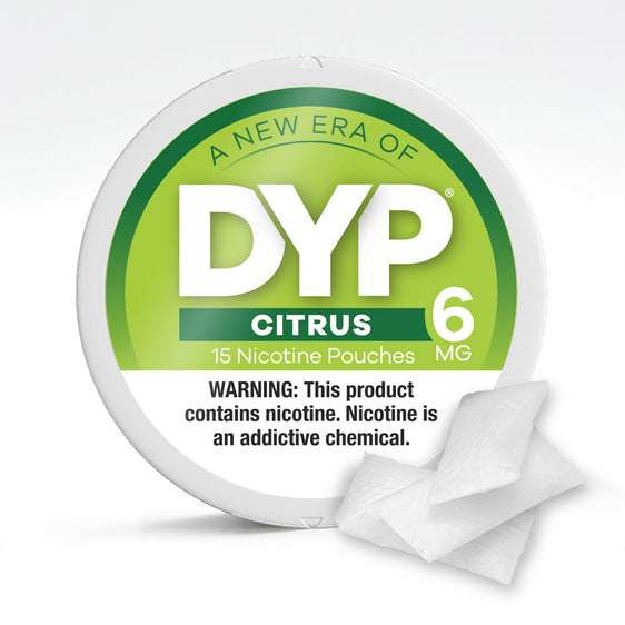 Dyp Nicotine Pouches Citrus - 5 Pack - 6mg