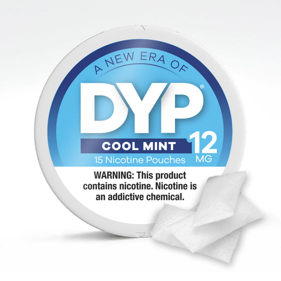 Dyp Nicotine Pouches Cool Mint - 5 Pack - 12mg