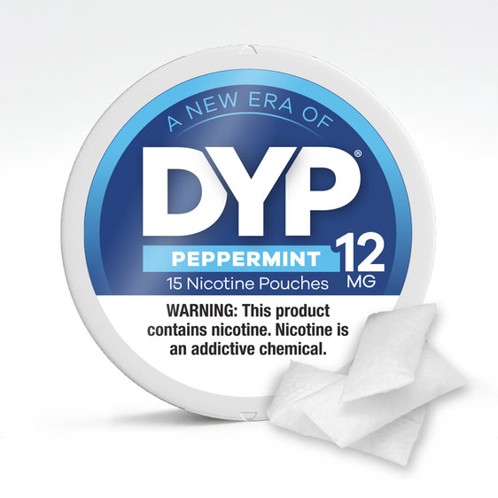 Dyp Nicotine Pouches Peppermint - 5 Pack - 12mg