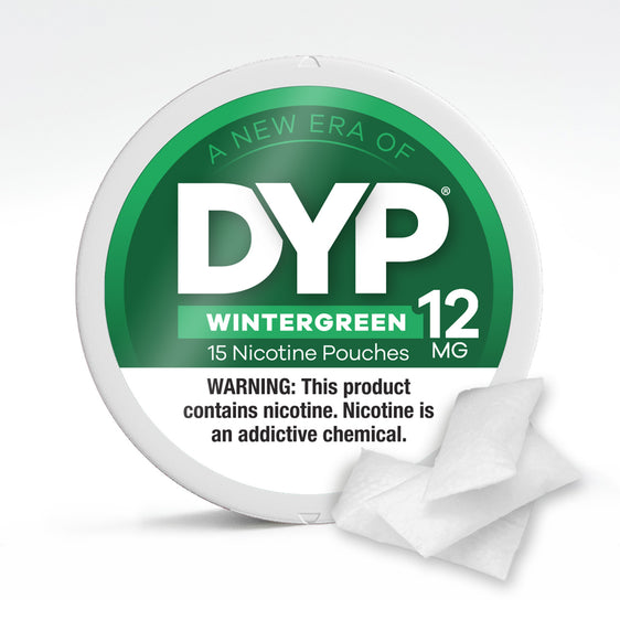 Dyp Nicotine Pouches Wintergreen - 5 Pack - 12mg