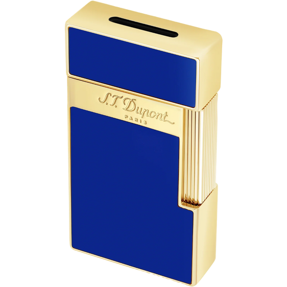 S.T. Dupont Biggy Lighter – Indigo Blue Lacquered