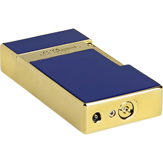 S.T. Dupont Biggy Lighter – Indigo Blue Lacquered