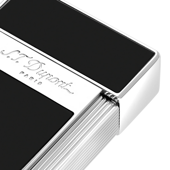 S.T. Dupont Biggy Lighter – Silver Lacquered