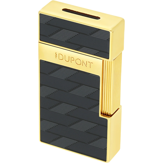 S.T. Dupont Biggy Lighter – Monogram 1872 Black