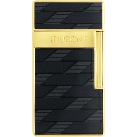 S.T. Dupont Biggy Lighter – Monogram 1872 Black
