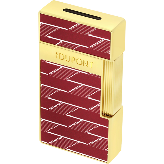 S.T. Dupont Biggy Lighter – Monogram 1872 Burgundy
