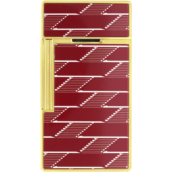 S.T. Dupont Biggy Lighter – Monogram 1872 Burgundy