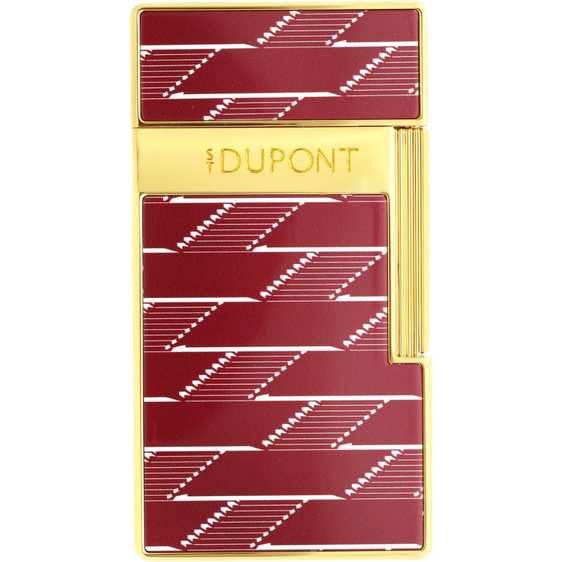 S.T. Dupont Biggy Lighter – Monogram 1872 Burgundy