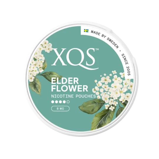 XQS Nicotine Pouches Elder Flower - 8MG