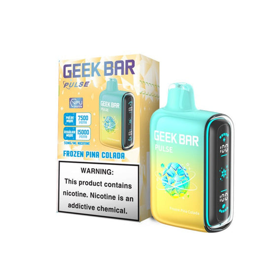 Geek Bar Pulse 15000 Puffs Disposable Vape - Frozen Pina Colada